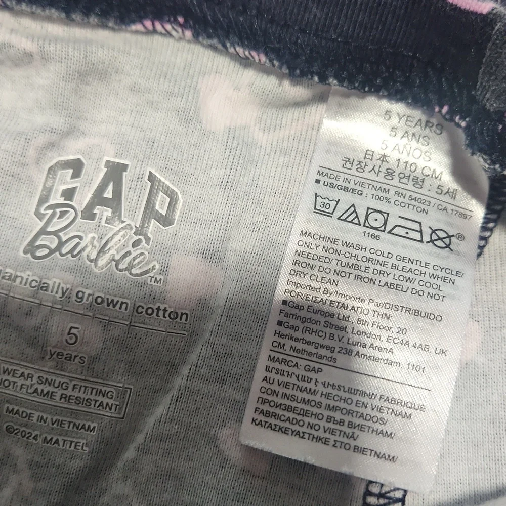 GAP Pajamas- Size 5